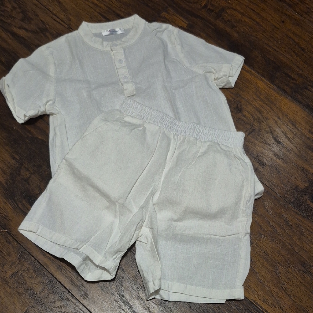 Kids Cream Matching Set